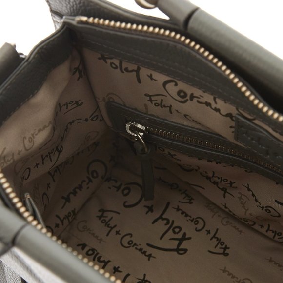 Foley + Corinna leather Top Handle Bag, Black - Picture 13 of 15